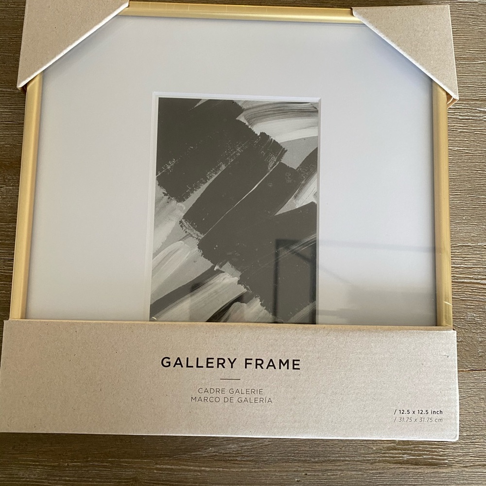 Set of 4 west elm 12.5 x 12.5 gallery frames